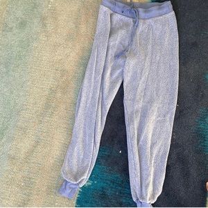 Wild fox lavender fleece sweatpants
